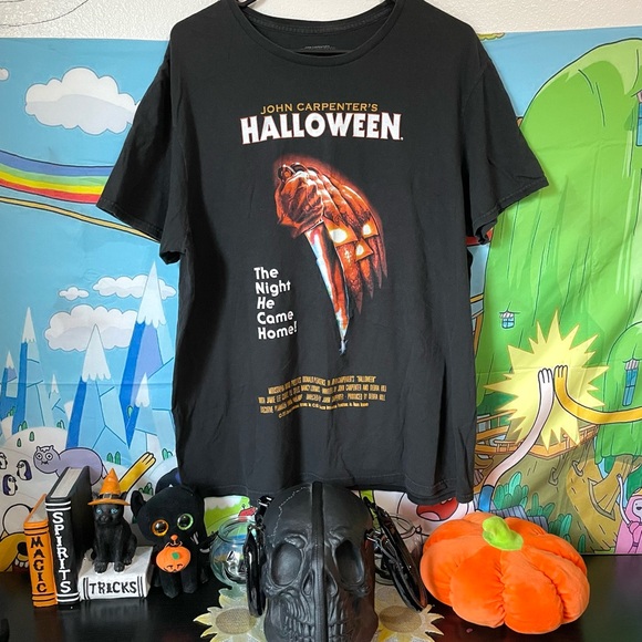 John Carpenters Halloween promo movie poster tee - Picture 9 of 14